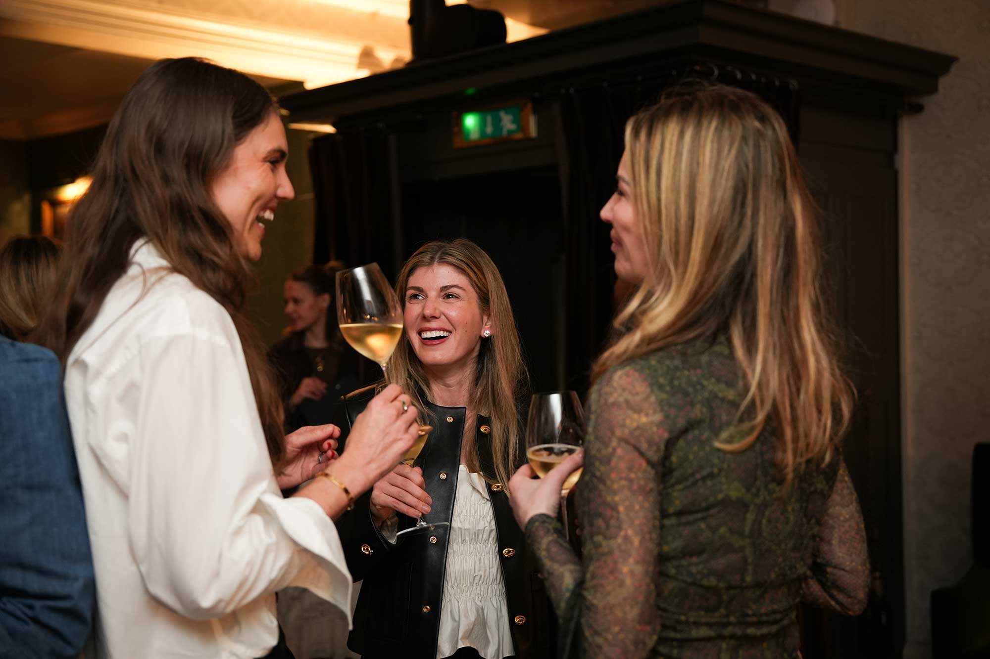 Drinks and canapes reception at No. 30 Knightsbridge