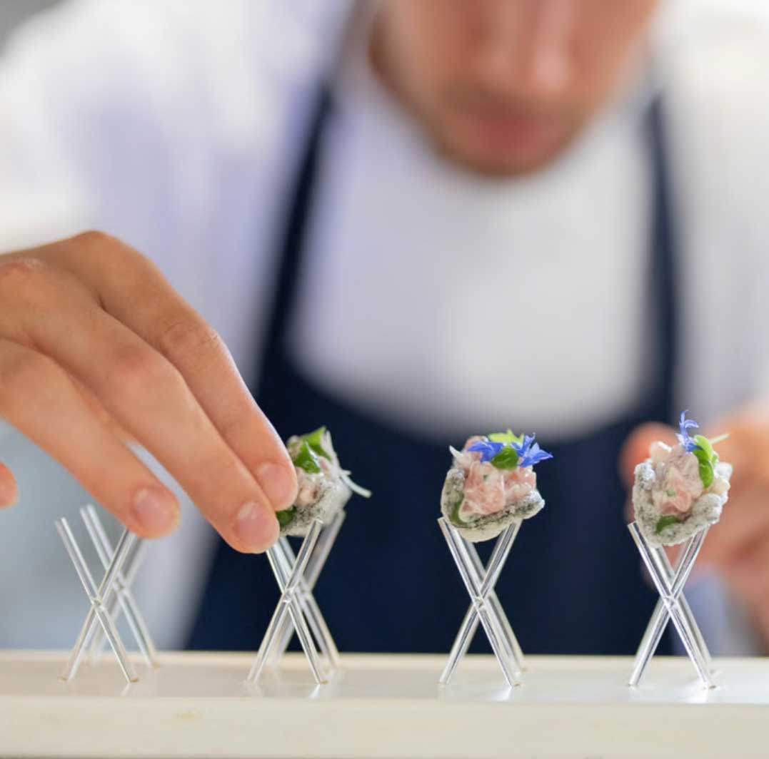 Event food at No. 30 Knightsbridge